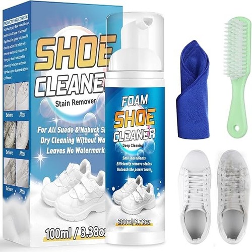 Wansiven shoe cleaner foam - wansiven,