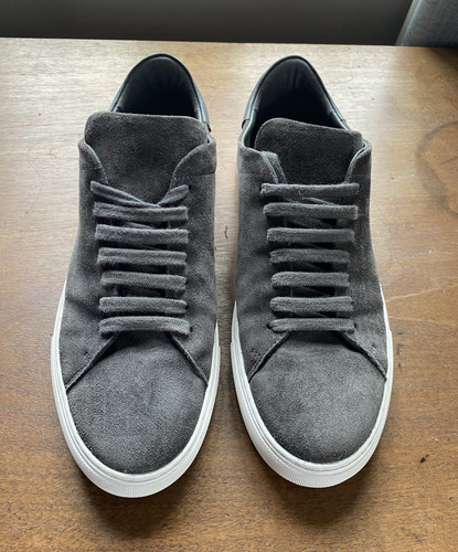 Axel arigato grey suede clean - axel,