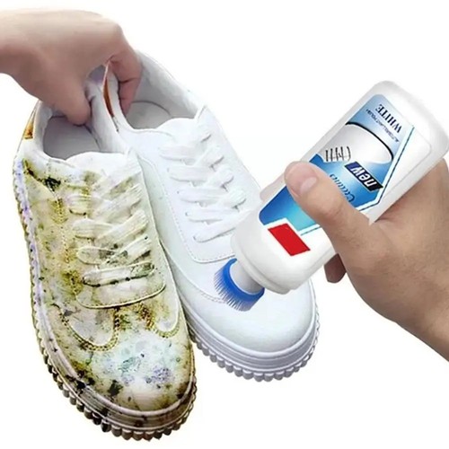 White shoe cleaner - white,