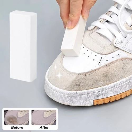 Suede sneaker cleaning - sneaker, eraser