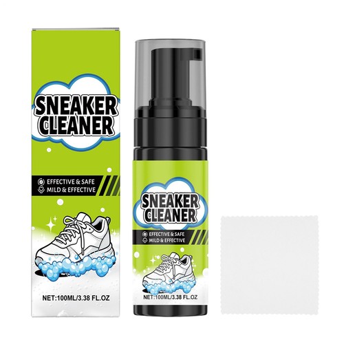 Sneaker cleaner foam - sneaker, shoe